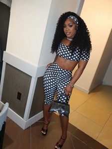 G03250C Nouvelle collection Printemps/Été 2026 – Ensemble pantalon et <span class=keywords><strong>bandeau</strong></span> à pois pour femme – Vente flash - Product Image 4