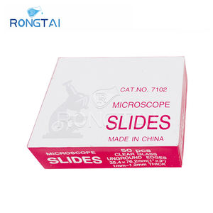 RONGTAI Lab Equipment Fabricators Microscópio <span class=keywords><strong>Slides</strong></span> 7105 China 7101 7102 7107 7109 Patologia Carga Positiva Microscópio Slide - Product Image 6