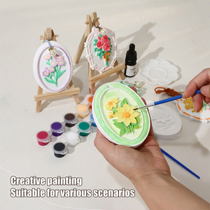 Kit de <span class=keywords><strong>Peinture</strong></span> Flottante 3D DIY : Jouets Créatifs pour <span class=keywords><strong>Dessin</strong></span>, <span class=keywords><strong>Peinture</strong></span> sur Plâtre (Lys, Tulipes) – Activité de Graffiti pour le Team Building <span class=keywords><strong>et</strong></span> les Cadeaux - Product Image 1