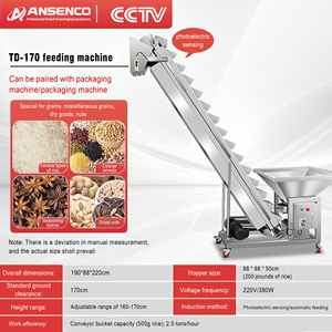 Máquina Multifunción Totalmente Automática con Tolva Basculante Eléctrica para Transporte y Elevación de Bolsas de Alimentos, Polvo y Materiales Compuestos - Product Image 6