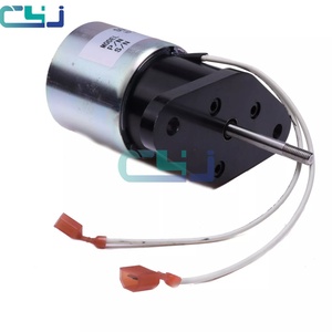 Pièces d'excavateur CYJ 0250-12A2UC11S1, électrovanne d'arrêt du moteur diesel 12V, 8250-1501 8250-1502, noire - Product Image 2