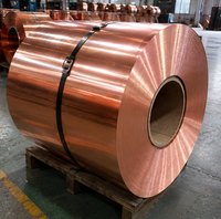 Bande de cuivre pur à température douce, bobine de cuivre, ruban de cuivre pour connexions électriques, composants industriels et traitement des métaux