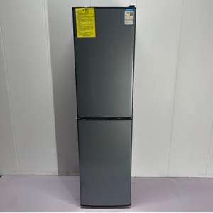 Réfrigérateur à double porte chaud de 226L avec conservation des aliments froids et <span class=keywords><strong>congel</strong></span>és, appareil ménager économe en énergie et de faible puissance - Product Image 2