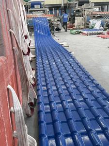 Heat Insulated Synthetic Resin Roofing Tiles Waterproof <strong>Plastic</strong> <strong>Roof</strong> Material for Gable <strong>Roof</strong> House - Product Image 5