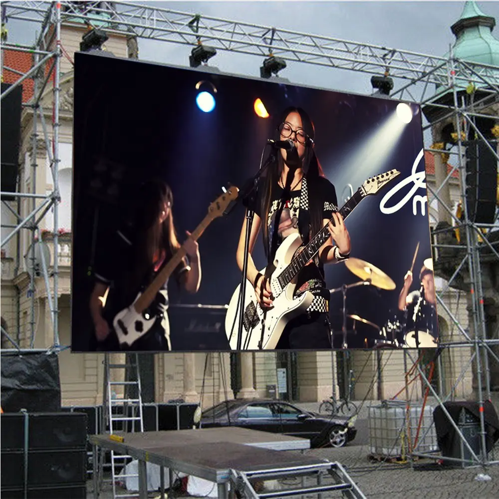 Guangdong 5 × 3 P2.9 P3.91 P4.81 DJ-Display Mietereignis große Outdoor-Werbebühne Led-Videowand Panel LED-Bildschirm Preis