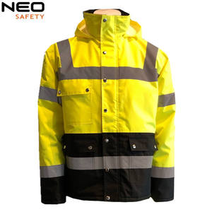 2023 pantalones cortos de algodón polivinílico de alta visibilidad cinta reflectante ropa de trabajo pantalones cortos fluorescentes pantalones de trabajo de verano - Product Image 6