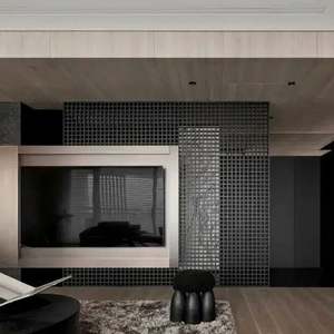 Meubles de maison sur mesure, style moderne, pièces en bois pour salon, appartement, hôtel, villa, articles fabriqués en bois - Product Image 4