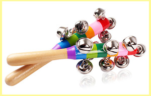 Materiali in legno campane a mano giocattoli musicali per bambini Orff campane a mano - Product Image 6