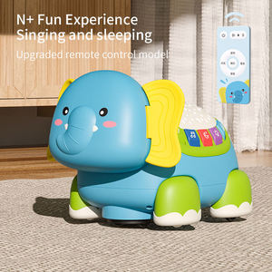 Jouet Éléphant Rampant Électrique Télécommandé pour Bébé, 2 Vitesses, 8 Mélodies, 10 Berceuses, 5 Lumières, Deux Versions, Cadeau pour Nourrisson - Product Image 5