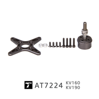 AT7224 40CC Vente d'usine T-MOTOR KV160 KV190 VTOL Moteur d'avion électrique à aile fixe et à arbre long Moteur de drone RC pour pièces de drone