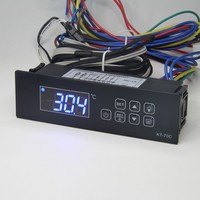Termostato Multifuncional para Refrigerador KT-70C, Controla 5 Funciones: Enfriamiento + Descongelación + Ventilador + Iluminación + Desempañado (Sensor de Puerta Opcional)