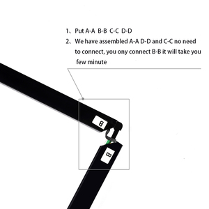 Greentouch 55 inch kiosk IR Hồng ngoại USB đa màn hình cảm ứng Bảng điều chỉnh mở khung cho máy chơi game bezel cảm ứng lớp phủ - Product Image 2