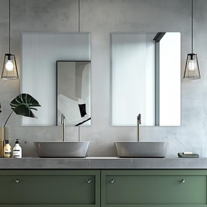 SINOY High Quality Anti-Corrosion <b>Frameless</b> <b>Mirror</b> Glass Bevelled Edge in Different Shapes for Home Decor for Bathroom Wall - Product Image 6