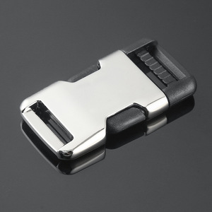 Metal Buckle Zinc Alloy 20mm <b>Sliding</b> Buckle For Belts Bag Accessories Durable Adjustable - Product Image 3