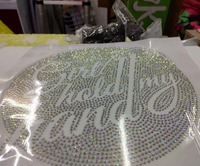 Ruban adhésif acrylique pour fixation à chaud, papier de transfert pour fixation à chaud et pochoir pour strass, flocage adhésif pour l'application de strass