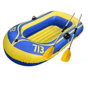 Kayak Inflable de PVC para Dos Personas, Resistente al Desgaste, Tipo Hovercraft, para Pesca y Remo - Product Image 1