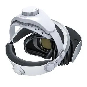 PS VR2 용 DEVASO VR 안경 개폐식 조절 가능한 헤드 스트랩 기타 게임 액세서리