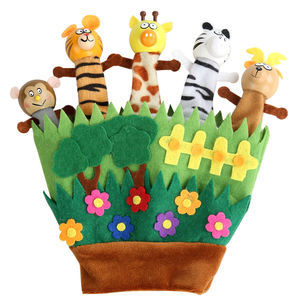 Jouets d'éducation précoce Gant à main Marionnette Interaction parent-enfant Contes Doigt Marionnette Gants - Product Image 6