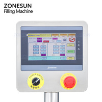 Machine de remplissage automatique ZONESUN ZS-SVGT4D à double système servo pour crème hydratante cosmétique, lotion corporelle, liquide et pâte