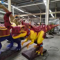 DR11-parque infantil de dinosaurios, juguete de simulación, animatrónicos dibujos animados, fábrica