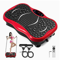 Ventes d'usine, plaque vibrante verticale ultra-mince authentique, mini-appareil de fitness pour brûler les graisses, matériau PC, massage, machine de fitness debout