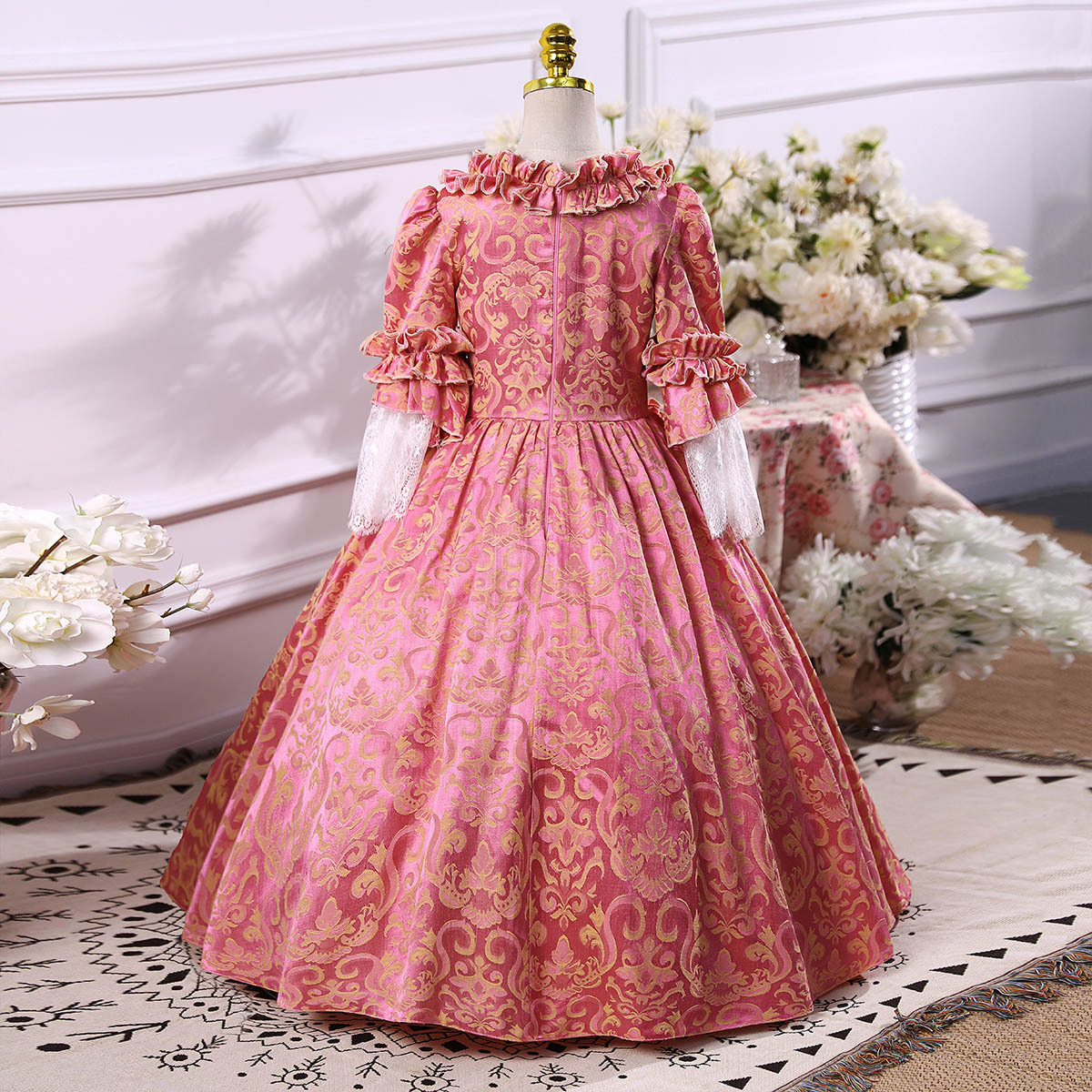 Victoriaanse jurken voor dames, vintage hofmaskerade jurk, middeleeuws Victoriaanse jurken voor dames, vintage hofmaskerade jurk, middeleeuws