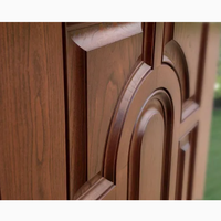 Porte d'entrée moderne de luxe en acier insonorisée et écoénergétique pour immeuble d'appartements, personnalisation d'ingénierie extérieure