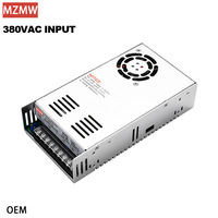MZMW 800W 220V 3.63A 380V Entrée CCTV LED Industriel Réglable SMPS LED Transformateur Pilote AC à DC Alimentation à découpage