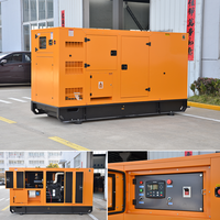 Generator diesel dengan mesin cummins, harga murah 25 kva 50kva 75kva 100kva 125kva 150kva 180kva