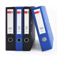 Caja de Almacenamiento de Archivos con Clips para Papel A4, Portátil, para Datos y Archivos de Oficina