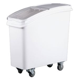 Kitchen Measure White Color Flour Rice 21gl 27gl Ingredient <b>Bins</b> Dispenser <b>Plastic</b> Food <b>Storage</b> Container Bucket - Product Image 1