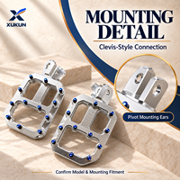 Repose-pieds larges pour moto en alliage d'aluminium CNC pour Talaria XXX MX3 MX4