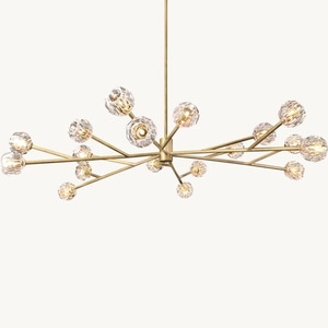 <span class=keywords><strong>Lustre</strong></span> moderne de salle à manger décoratif de lustres de lobby d'or de luxe <span class=keywords><strong>moins</strong></span> <span class=keywords><strong>cher</strong></span> - Product Image 1