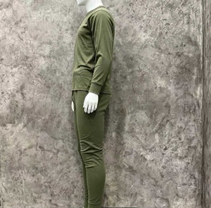 <span class=keywords><strong>Pyjama</strong></span> Quotidien <span class=keywords><strong>Homme</strong></span> Léger, Chaud, Respirant, Doux, à Manches Longues, Col Rond, Pantalon Long, Taille Élastique Extensible, Ouverture Frontale, Durable - Product Image 4