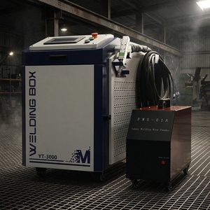 Machine de soudage laser à fibre portative 5-en-1 2000W/1500W/3000W, nouvelle pour les batteries au lithium, machine de soudage laser intégrée portative - Product Image 1
