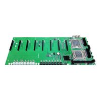 Venta al por mayor de alta velocidad X79 X78 Dual CPU placa base 8 GPU PCIE LGA 2011-V1 32GB DDR3 Soporte Intel Xeon E5