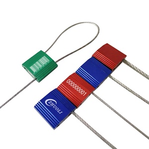 Biểu tượng tùy chỉnh Cáp con dấu giả mạo bằng chứng hợp kim nhôm dây an ninh cho <span class=keywords><strong>container</strong></span> kim loại cáp con dấu - Product Image 2