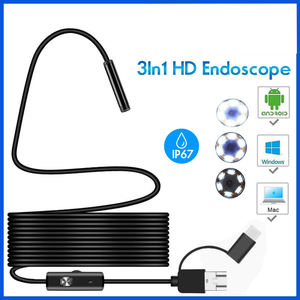 <span class=keywords><strong>Endoscope</strong></span> de connecteur de type C trois-en-un 5.5mm pour téléphones mobiles, ordinateurs et automobiles, modules de caméra transfrontaliers - Product Image 2