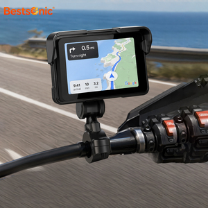 Bestsonic Navigation Mains Libres 5 Pouces pour Moto avec Conception Antivol, Écran Intelligent Étanche IP67 et Cartes en Temps Réel - Product Image 1
