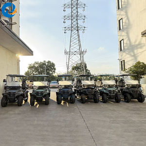 Voiture de golf 4 places avec batterie au lithium 48V pour le transport dans les stations balnéaires et les domaines - Product Image 5