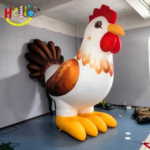 Modello Gonfiabile di Pollo all'Ingrosso, Gallo Cartoon Gonfiabile, Animali Gonfiabili per Decorazioni di Eventi all'Aperto - Product Image 6