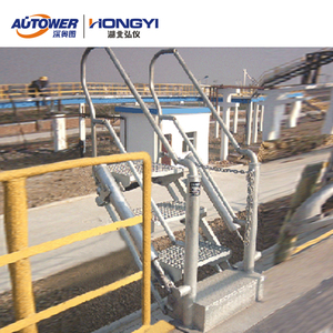 Telescopic Mở Rộng 1-6 Bước Thang Nhôm Nền Tảng Gấp Cầu Thang Với Lan Can Bước Cho Ngành Công Nghiệp Hóa Dầu - Product Image 2