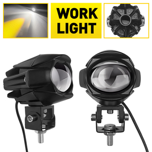 Paire de lampes de travail LED blanches 3 pouces 120W, faisceau large et focalisé, pour voiture, camion, bateau, bus - Product Image 5