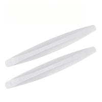 2 piezas de tiras protectoras para parachoques de coche, tiras de protección de esquinas, protector contra arañazos, protección anticolisión, deportes y entretenimiento