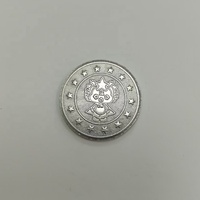 Jetons de jeu en métal personnalisés, alliage plaqué argent, pièces d'arcade avec différents motifs pour centre de jeux