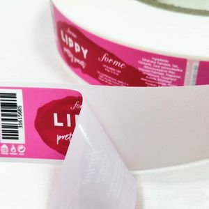 Étiquettes de bouteilles en matériau PE souple, accessoires de maquillage, adhésifs, pleine <span class=keywords><strong>couleur</strong></span>, pour cosmétiques, fabrication d'impression, pièces - Product Image 6