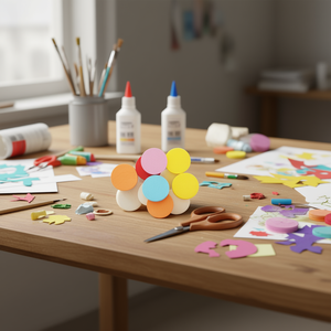 Basi Rotonde in Legno Ilan 2.0x0.3 Cm Multicolore 25 Pezzi - Product Image 2