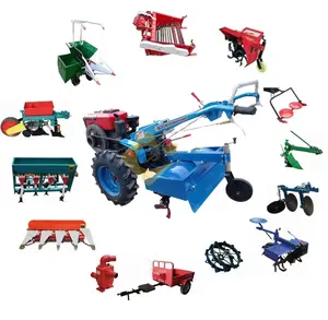 Easy To Use And High Efficient Agricultural Machinery/walking Tractor With Various Of Complement/agricultural Equipment Hot Sale