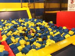 Durable Removable and Washable Bettaplay <strong>Foams</strong> <strong>Ball</strong> <strong>Pit</strong> and <strong>Foam</strong> Cube for Build Indoor Trampoline <strong>Foam</strong> <strong>Pit</strong> Cover - Product Image 6