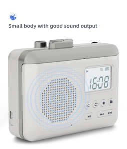 Lecteur de cassette stéréo rétro mini avec arrêt automatique, enregistreur portable, enregistrement vocal externe sur carte Micro SD, MP3 Walkman - Product Image 4
